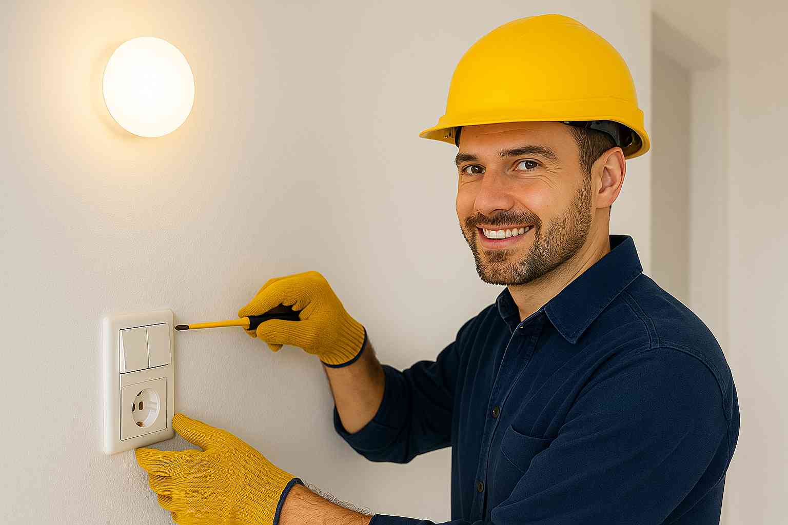 Instalação de Tomadas e Interruptores