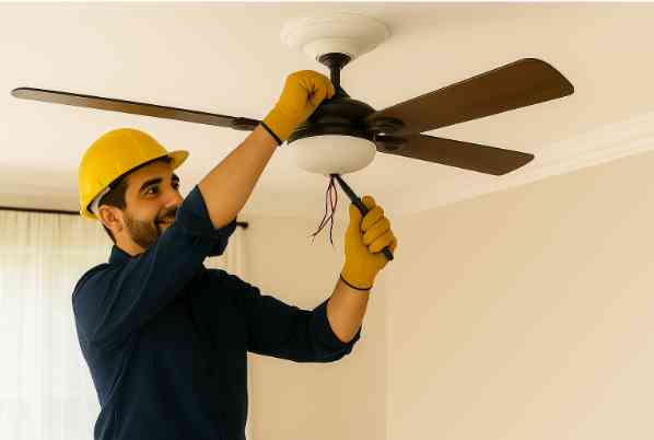 Instalação de Ventilador de Teto